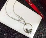 Replica Cartier Leopard Pendant Necklace with Silver Chain